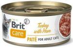  Brit Care Cat Cons Paté pulyka és sonka 70g