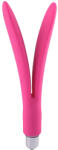 XMS Анално-вагинален вибратор и стимулатор "virgo vibro pink" 17 см