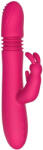Passion labs Мултифункционален вибратор със специфични движения "seth pink" 23 см