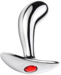 XMS Метално дилдо Butt Plug за постоянно носене "SAILOR RED DOT" 7 см