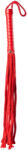Guilty Bdsm Камшик с памучни ресни "cotton red flogger" 50 см