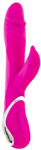 NS Novelties Мулти-функционален вибратор Медицински силикон "extreme pink" 22 см