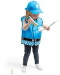 Bigjigs Toys Set costum si accesorii politist pentru copii (35002)