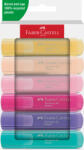 Faber-Castell Set 6 textmarkere pastel 1546 - 2024 Faber-Castell FC254656, cutie carton (FC254656)