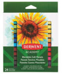 Derwent Pasztell kréta, DERWENT "Academy", 24 különböző szín (E98216) (E98216)