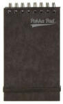 Pukka Pad Jegyzetfüzet, 127x76 mm, vonalas, 60 lap, PUKKA PAD "Pressboard", fekete (PUP7275) (PUP7275)