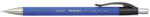 PENAC Nyomósirón, 0, 5 mm, kék tolltest, PENAC "RBR" (TICPEMK) (TICPEMK)