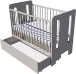  Claudia Uno baba kiságy 120×60 cm - Szürke