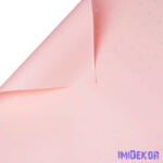  Pici pöttyös fólia ív 58x58cm 20db/cs - Púder Rózsaszín