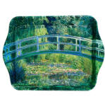 Fridolin Fémtálca 21x2x14cm, Monet: Híd a tavirózsák felett (19484)