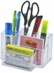 KEJEA Suport accesorii birou, 6 compartimente, 105x85 mm, transparent, KEJEA (KJ-K-097-TR)