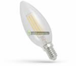 spectrumLED Premium Clear COG 4W 1800K E14 LED gyertya, extra melegfehér 2évG WOJ14649 (WOJ14649)