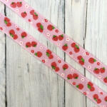  Mintás szalag - Epres