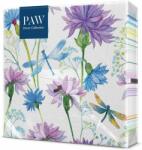 PAW papírszalvéta 33x33 cm 3 rétegű 20 lap/csomag Szitakötős