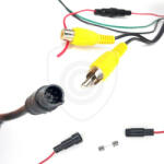 Vestys 8pin mini - kábel a monitor bekötéséhez, biztosítékkal - CAB-10 (CAB-10)