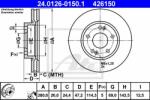 ATE Disc frana HYUNDAI i30 CW (GD) (2012 - 2016) ATE 24.0126-0150.1