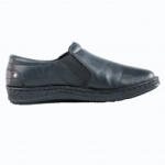 Berende Pantofi dama medicali din piele naturala, ultra confort MED+LINE , BRD274/1N Negru - ciucaleti