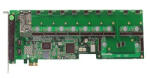 12 Port Analog PCI-E card + 1 FXS module (A1200E0100)