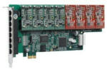  8 Port Analog PCI-E card + 8 FXS modules (A800E80)