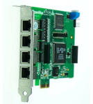  4 Port T1/E1/J1 PRI PCI-E card (D410E)