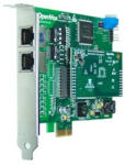  2 Port T1/E1/J1 PRI PCI-E card + EC100-64 module (DE210E)
