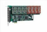 8 Port Analog PCI-E card + 1 FXO module (A800E01)
