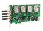  4 Port GSM/WCDMA PCI-E card + 4 WCDMA modules (G410E4)