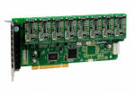  8 Port Analog PCI card + 8 FXS modules (A800P80)