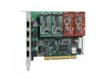  4 Port Analog PCI card + 2 FXO modules (A400P02)