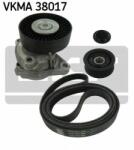 SKF Set curea transmisie cu caneluri MERCEDES C-CLASS T-Model (S203) (2001 - 2007) SKF VKMA 38017