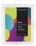 NeoNail Professional Sabloane de construcție pentru unghii - NeoNail Professional Duo Acrylgel Forms 01 - Classic square