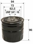 VALEO Filtru ulei VALEO 586047 (586047) - automobilus