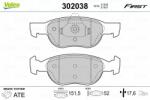 VALEO set placute frana, frana disc VALEO 302038 - automobilus