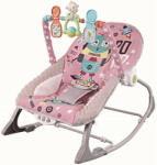 Chipolino Scaunel Balansoar Chipolino Baby Spa Pink (SHEBS02303PI) - mtoys Sezlong balansoar bebelusi