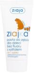 Ziaja Ziajka Xylitol Toothpaste Fluoride Free pastă de dinți 50 ml pentru copii