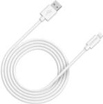 CANYON MFI-12 Charge&Sync Lightning -> USB 2.0 A M/M adatkábel 2m fehér (CNS-MFIC12W)