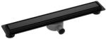  Padlóösszefolyó, Wellis WE00157 W-Drain Onyx Flat 60 zuhanyfolyóka matt fekete (WE00157)