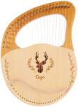 Cega Lyre Harp 24 String Natural
