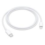 Apple Cablu de date Apple MUQ93ZM/A, USB-C male - Lightning male, 1m, White (MUQ93ZM/A)