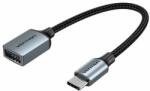 Vention Cablu USB-C 2.0 USB-C 2.0 de sex masculin USB-A de sex feminin OTG Vention CCWHB 0, 15 m, gri (CCWHB)