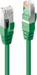 Lindy S/FTP CAT6a Patch kábel 5m - Zöld (47681)