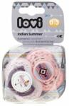 Lovi Suzetă de silicon Lovi Dynamic 0-3m 2buc. 22/855 Indian Summer Girl