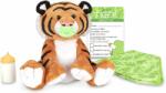 Melissa & Doug Jucărie de pluș Melissa & Doug - Baby Tiger, cu accesorii (40450)
