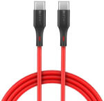 BlitzWolf Cablu USB-C PD BlitzWolf cable BW-TC17 PD3.0 QC4.0 0.9m (red)