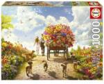Educa 1000 db-os puzzle - Virágszállítás (19921) (19921)