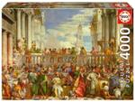 Educa 4000 db-os puzzle - The wedding at Cana - Paolo Veronese (19949) (19949)