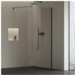 RAVAK Walk-In Air Wall zuhanykabin 90, fekete+transparent GW9W70300Z1C (GW9W70300Z1C)