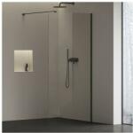RAVAK Walk-In Air Wall zuhanykabin 110, fekete+transparent GW9WD0300Z1C (GW9WD0300Z1C)
