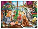 Anatolian 1142 - Kittens and Aquarium - 1000 db-os puzzle (1142)