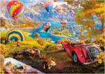 Educa 19947 - Hőlégballon völgy - 3000 db-os puzzle